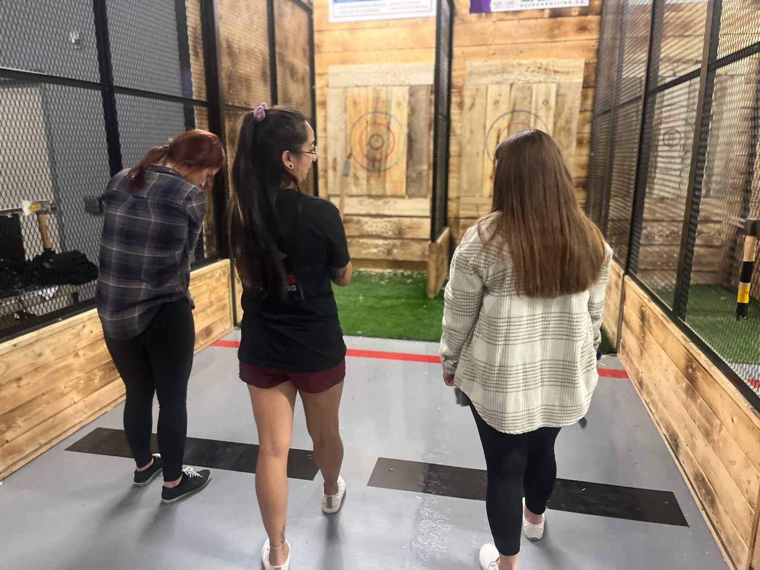 Axe throwing maniacs